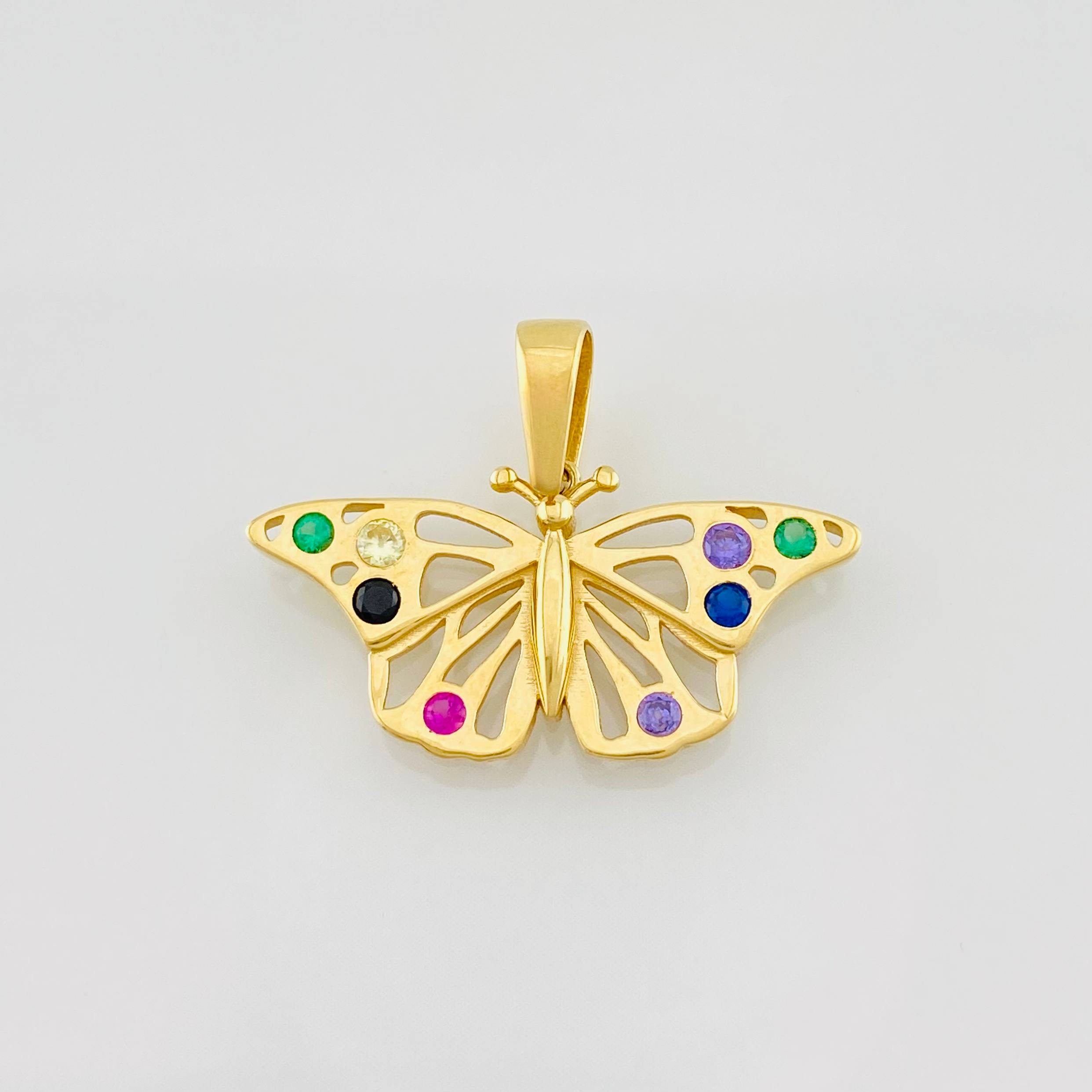 Dije Mariposa 1.95g / 2cm Oro Amarillo 18K