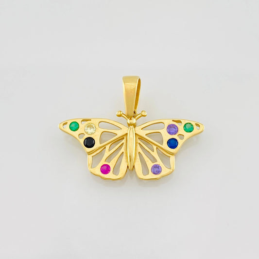 Dije Mariposa 1.95g / 2cm Oro Amarillo 18K
