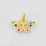 Dije Mariposa 1.95g / 2cm Oro Amarillo 18K