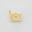 Dije Camara Fotografica 1.35g / 2cm Oro Amarillo 18K