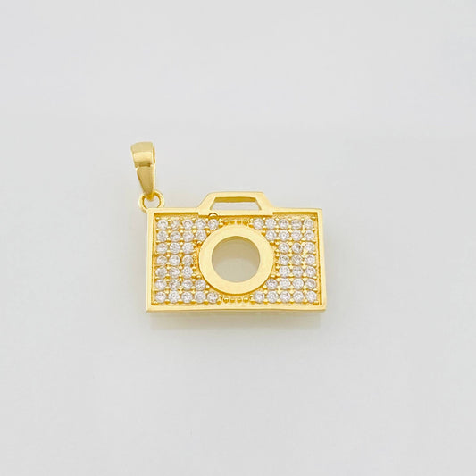 Dije Camara Fotografica 1.35g / 2cm Oro Amarillo 18K
