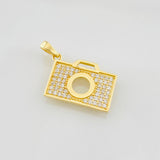 Dije Camara Fotografica 1.35g / 2cm Oro Amarillo 18K