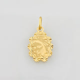 Dije Virgen Maria 0.7g / 2cm Oro Amarillo 18K