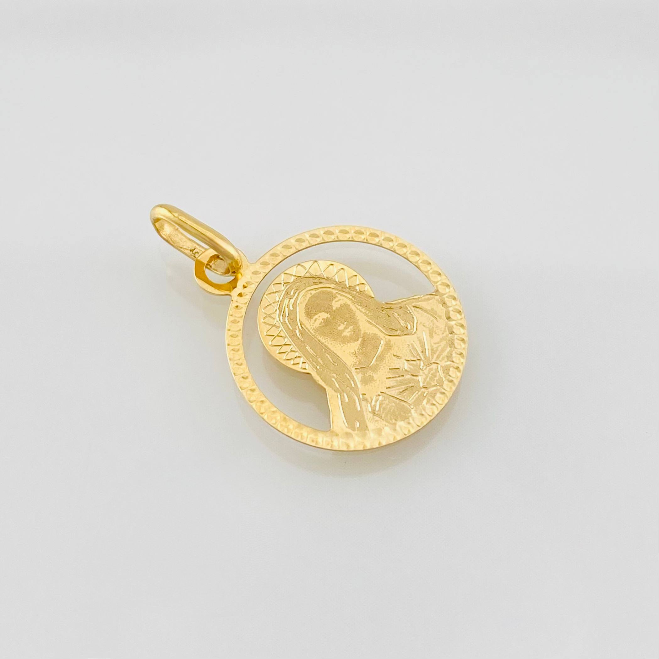 Dije Virgen Maria 0.7g / 2cm Oro Amarillo 18K