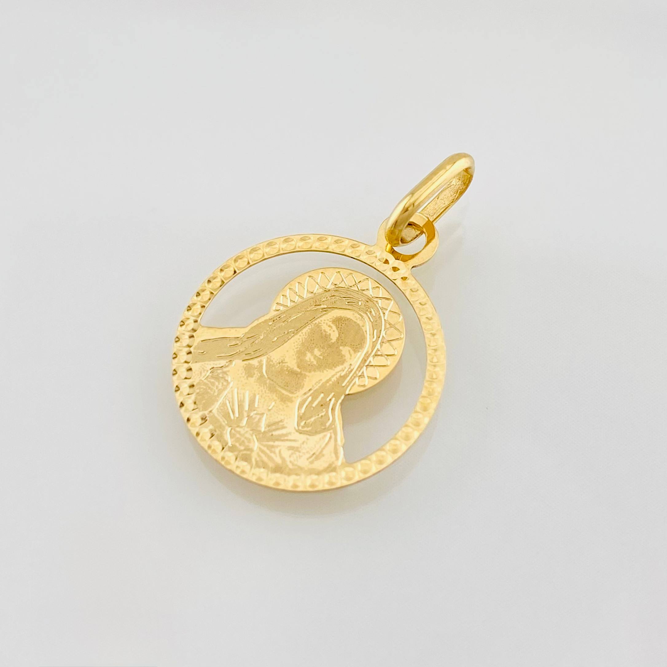 Dije Virgen Maria 0.7g / 2cm Oro Amarillo 18K