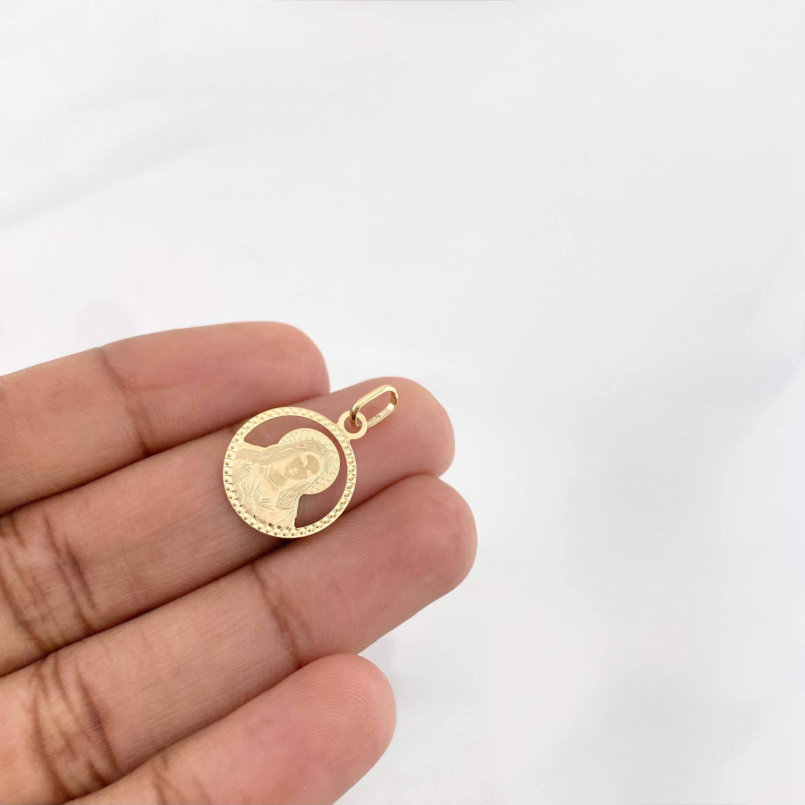 Dije Virgen Maria 0.7g / 2cm Oro Amarillo 18K