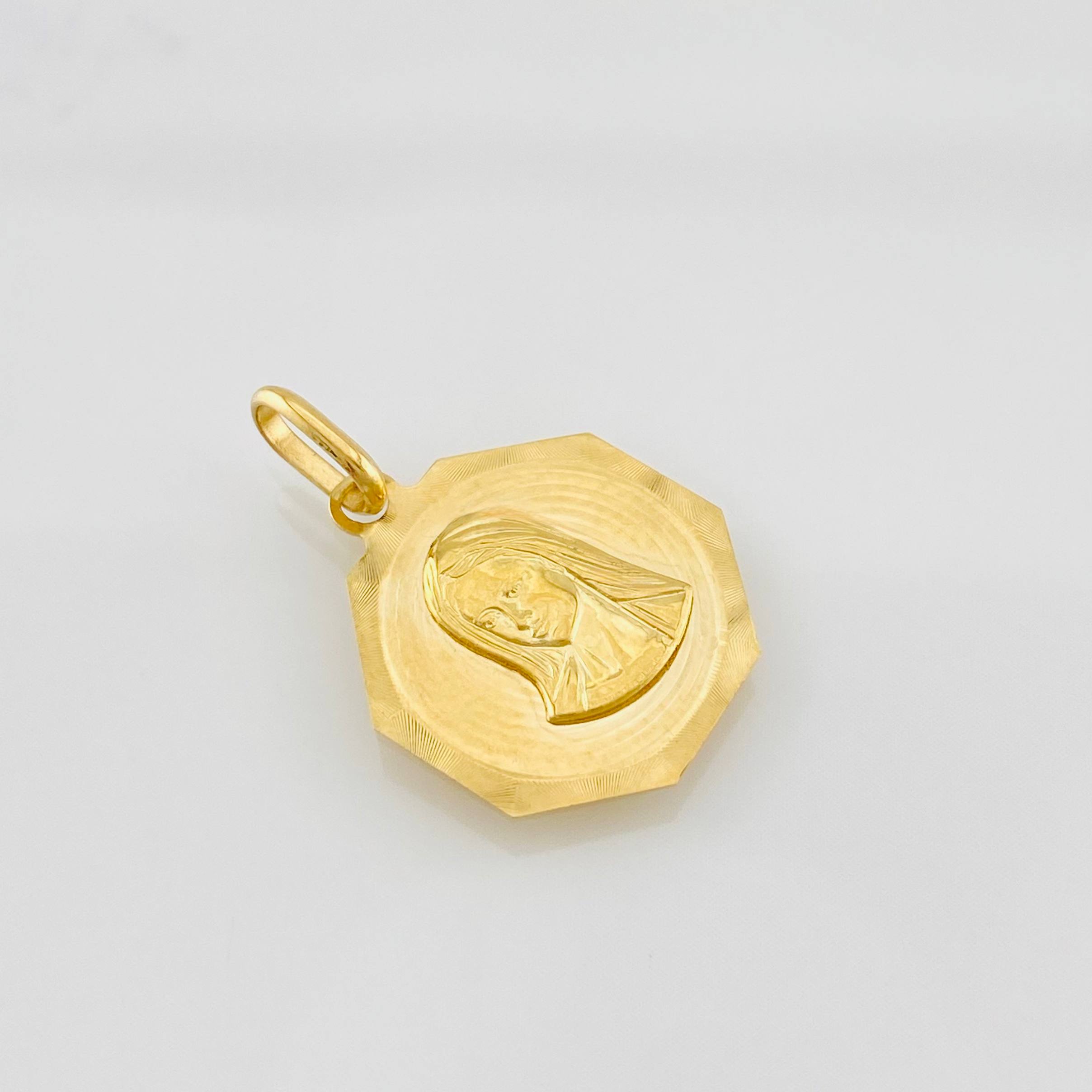 Dije Virgen María 1g / 2cm Oro Amarillo 18K