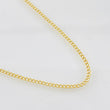 Cadena Cubana 1.1g / 40cm / 1.6mm Oro Amarillo 18K