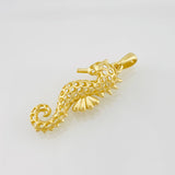 Dije Caballito de Mar 2.1g / 3cm Oro Amarillo 18K
