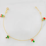Pulso Aro Seguido 1.3g / 18cm / 1mm Oro Amarillo 18K
