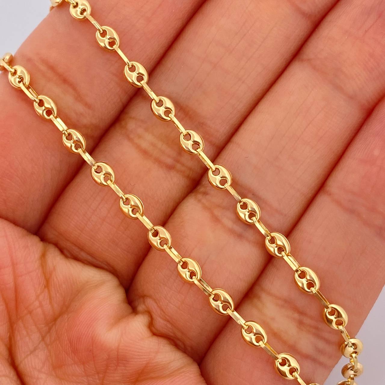 Cadena GC 5.1gr / 45cm / 3.3mm Oro Amarillo 18K