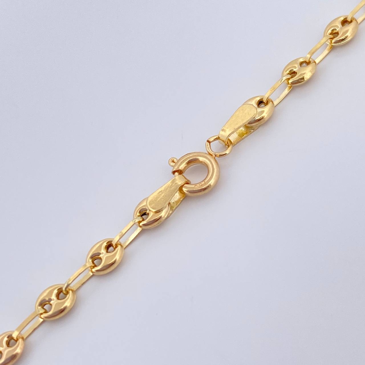 Cadena Gc 4.8gr / 45.5cm / 3.2mm Oro Amarillo 18K &