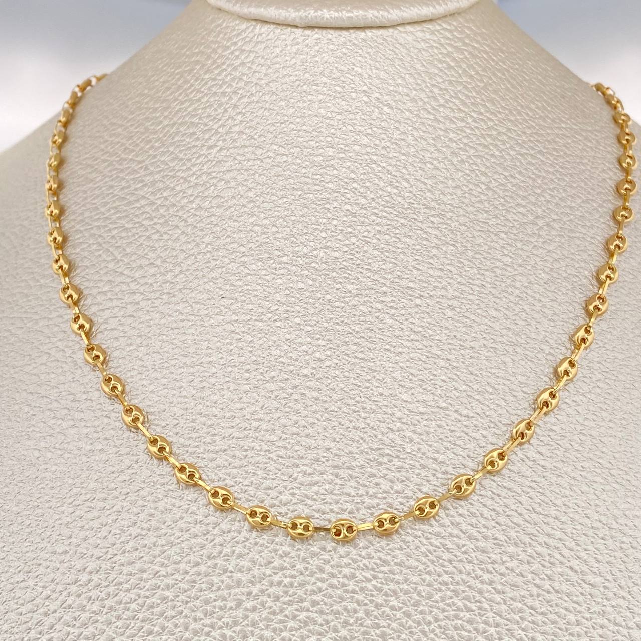 Cadena Gc 4.8gr / 45.5cm / 3.2mm Oro Amarillo 18K &