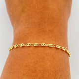 Pulso Gc 2.3gr / 20.5cm / 3mm Oro Amarillo 18K &
