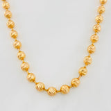 Cadena Militar Diamantada 43.5g / 75cm / 5mm Oro Rosa 18K