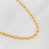 Cadena Militar Diamantada 43.5g / 75cm / 5mm Oro Rosa 18K