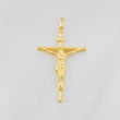 Dije Cruz Cristo 1.65g / 5.1cm Oro Amarillo 18K