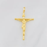 Dije Cruz Cristo 1.65g / 5.1cm Oro Amarillo 18K