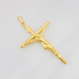 Dije Cruz Cristo 1.65g / 5.1cm Oro Amarillo 18K