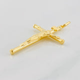 Dije Cruz Cristo 1.45g / 4.3cm Oro Amarillo 18K