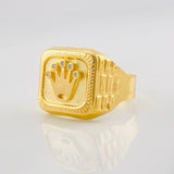 Anillo Corona 3.6g / T9 1/2 Oro Amarillo 18K