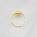 Anillo Sello Ovalado 1.6g / T7 3/4 Oro Amarillo 18K