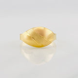 Anillo Orbita 1.2g / T6 3/4 Oro Amarillo 18K