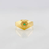 Anillo Corazón 1.3g / T5 1/4 Oro Amarillo 18K