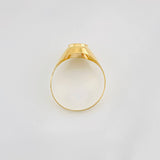 Anillo Sello Corona 1.6g / T6 Oro Amarillo 18K