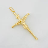Dije Cruz Cristo 1.45g / 4.7cm Oro Amarillo 18K