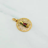 Dije Virgen De Guadalupe 3.7 g / 2.7 cm Oro Amarillo 18K