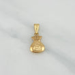 Dije Bolsa Dinero 0.8 g / 2 cm Oro Amarillo 18K
