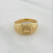 Anillo Correa Corona 4.05 g / T10 Oro Amarillo 18K
