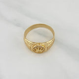 Anillo Correa Corona 4.05 g / T10 Oro Amarillo 18K