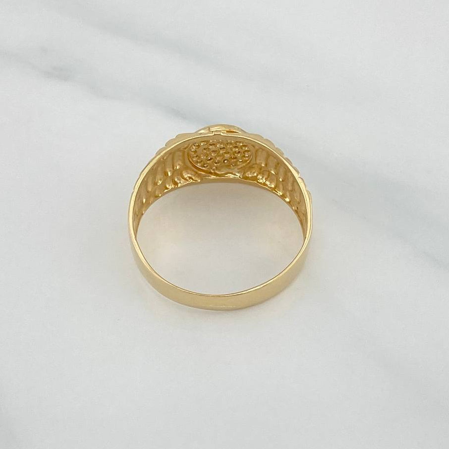 Anillo Correa Corona 4.05 g / T10 Oro Amarillo 18K