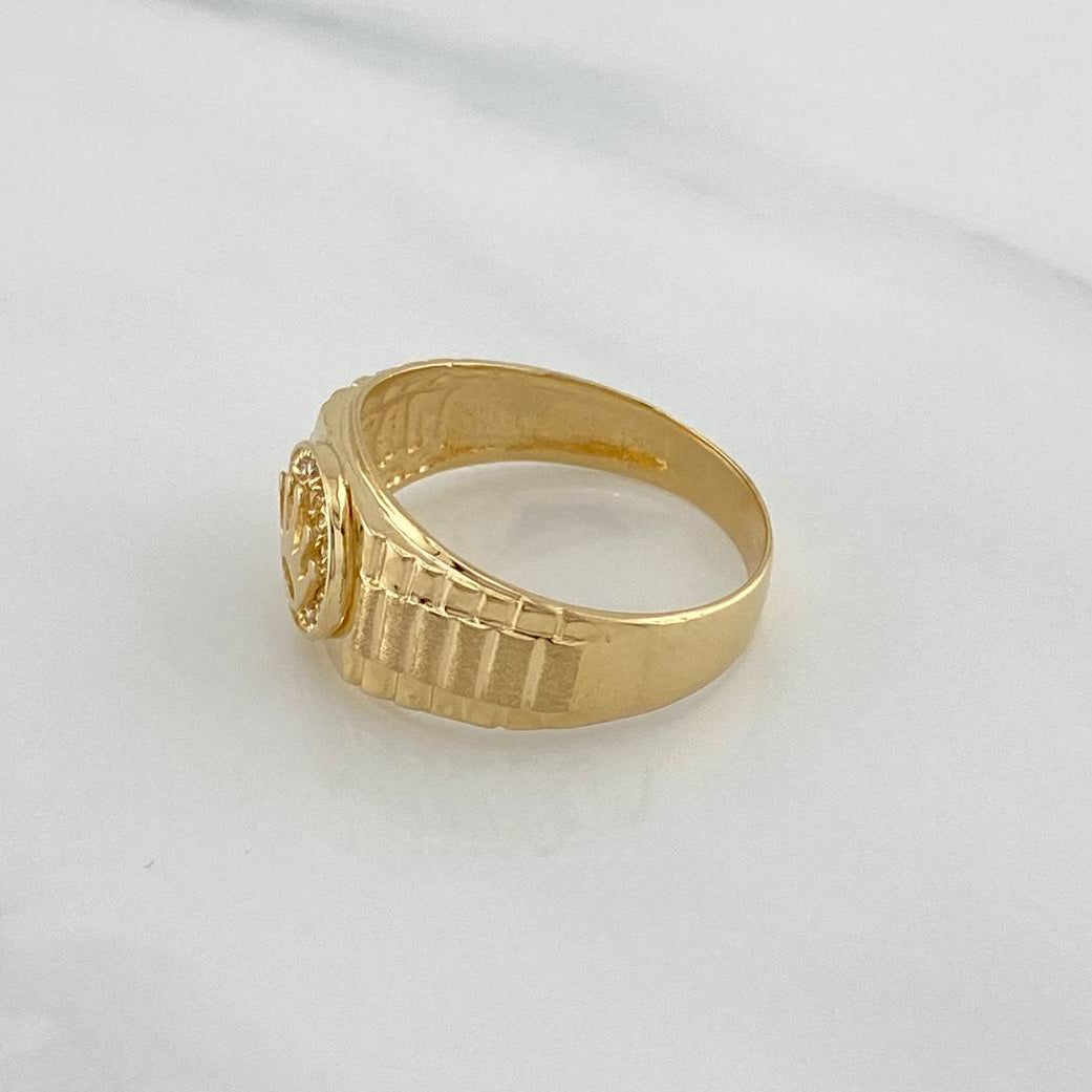 Anillo Correa Corona 4.1 g / T9 Oro Amarillo 18K