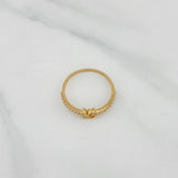 Anillo Lv 1.2 g / T7 1/4 Oro Amarillo 18K