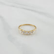 Anillo Circulos 1.25 g / T5 3/4 Oro Amarillo 18K