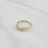 Anillo Circulos 1.35 g / T6 3/4 Oro Amarillo 18K