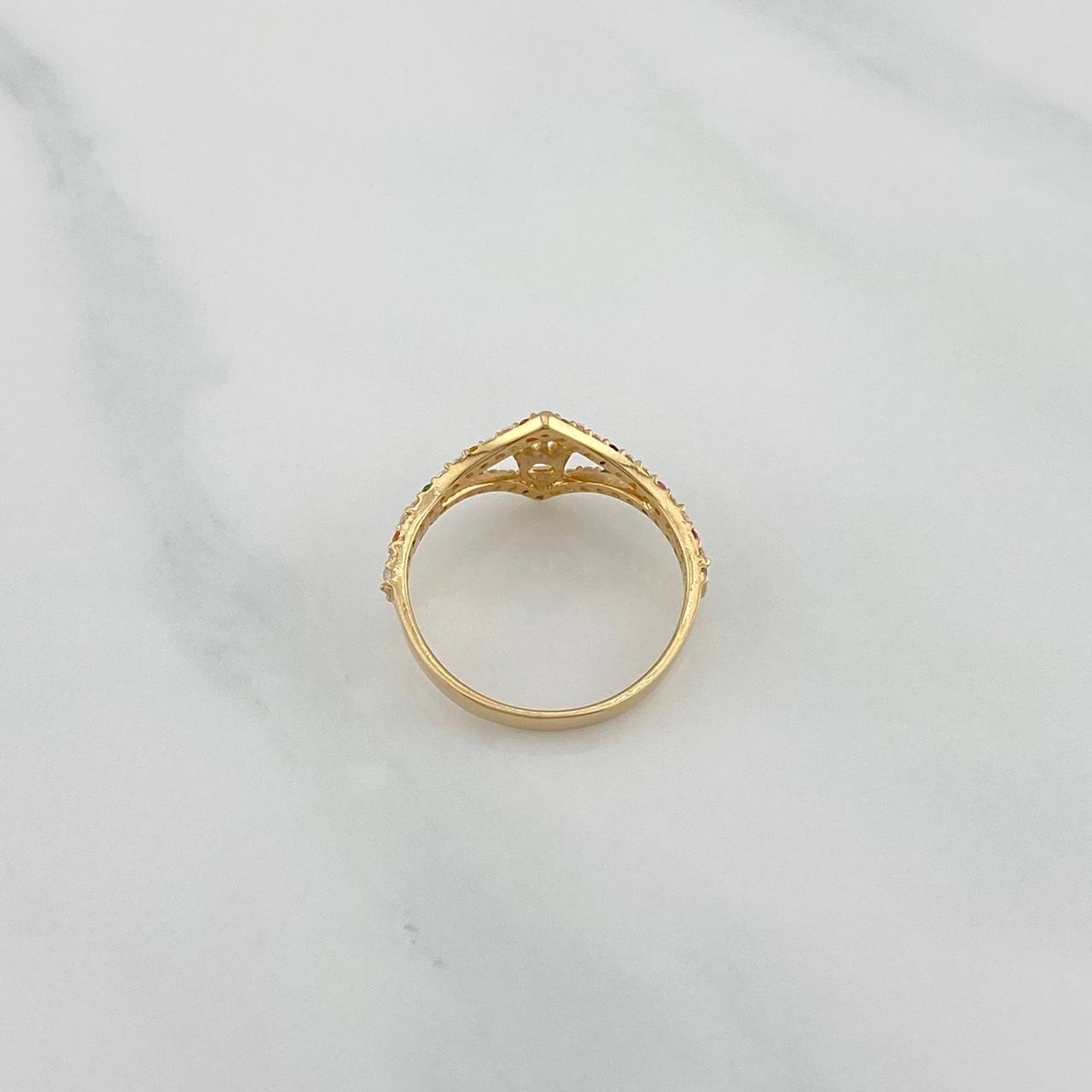 Anillo Corona 1.6 g / T5 Oro Amarillo 18K