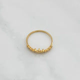 Anillo Corona 1.55 g / T7 3/4 Oro Amarillo 18K