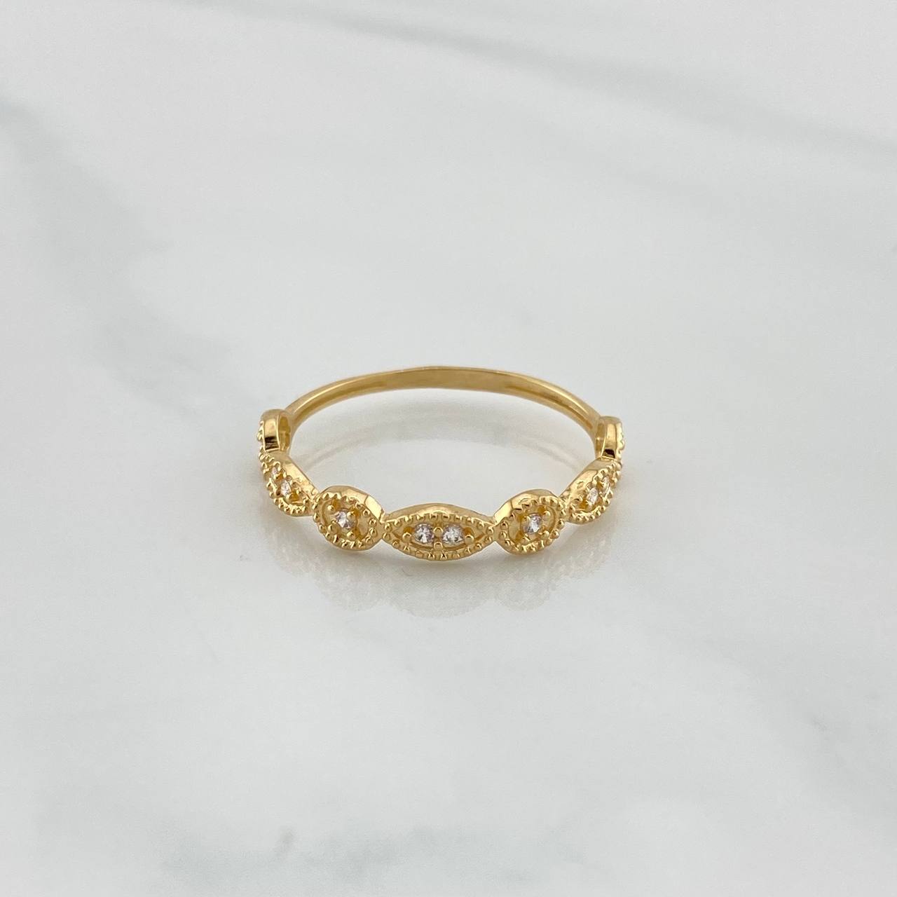 Anillo Churumbela 1.55 g / T8 Oro Amarillo 18K