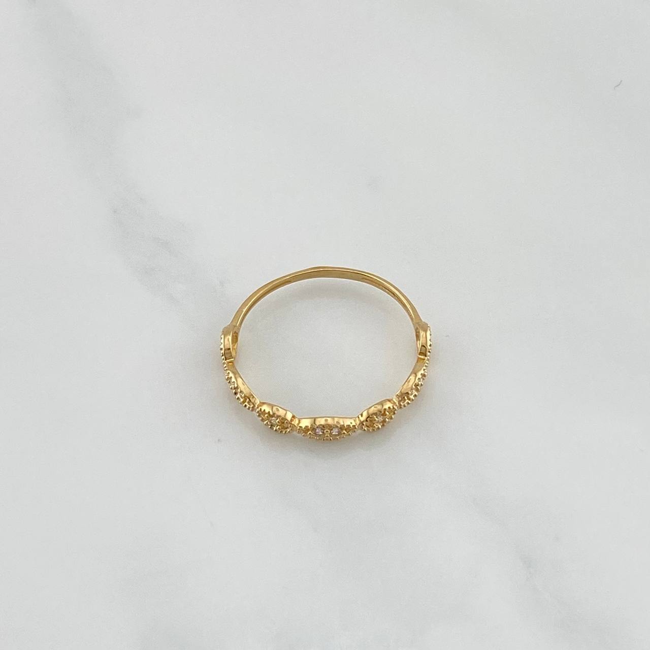 Anillo Churumbela 1.55 g / T8 Oro Amarillo 18K