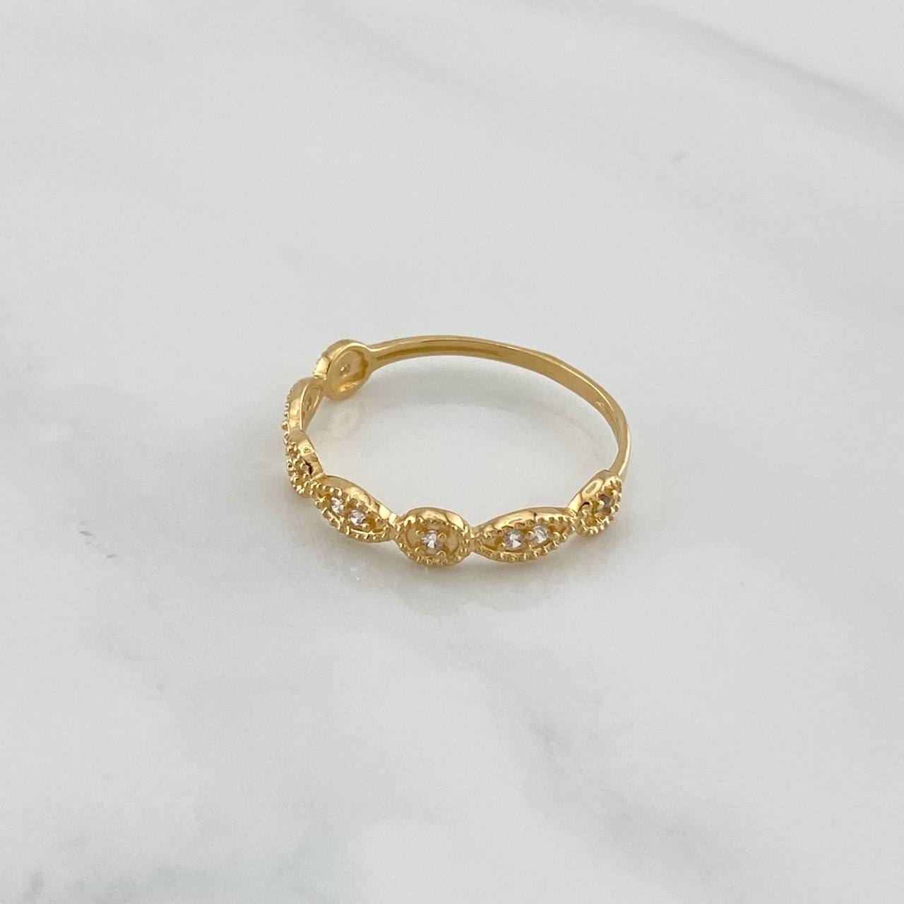 Anillo Churumbela 1.55 g / T8 Oro Amarillo 18K