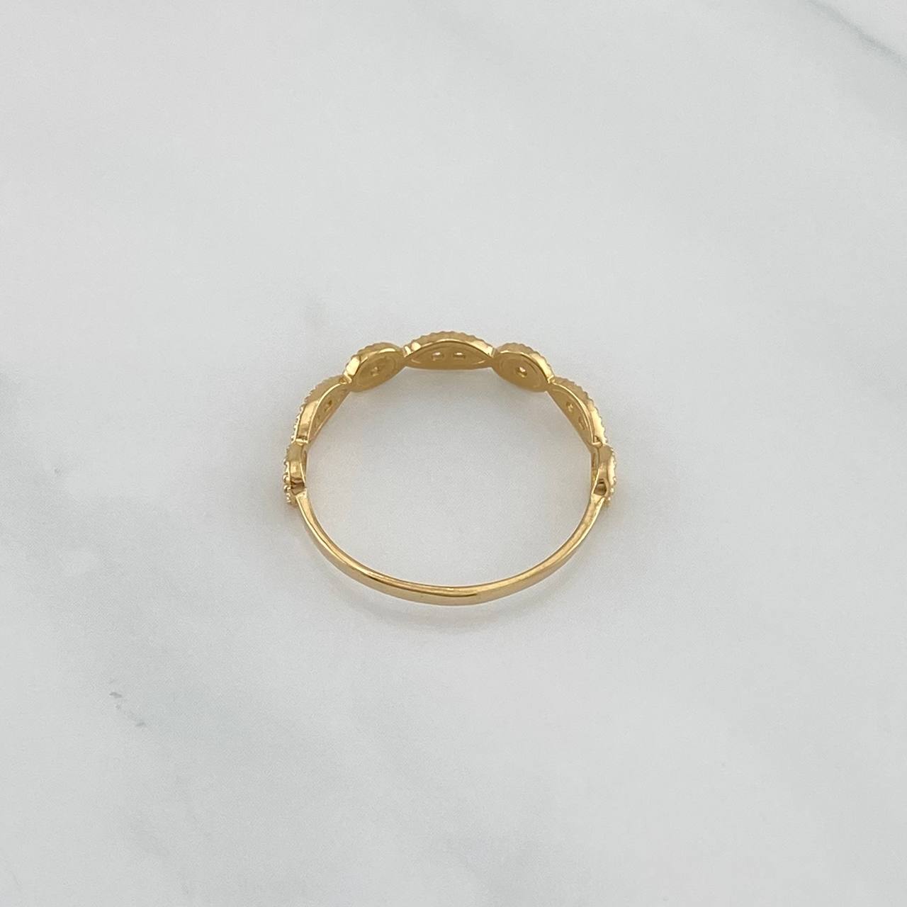 Anillo Churumbela 1.55 g / T8 Oro Amarillo 18K