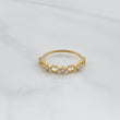 Anillo Siluetas Corazones 1.35 g / T6 1/2 Oro Amarillo 18K