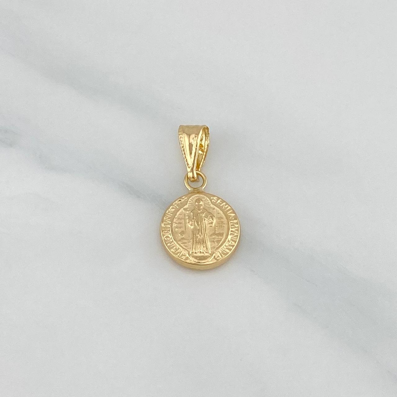 Dije San Benito 0.65 g / 2 cm Oro Amarillo 18K