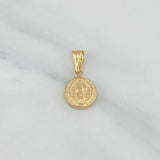 Dije San Benito 0.7 g / 1.9 cm Oro Amarillo 18K