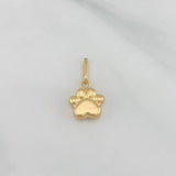 Dije Huella 0.65 g / 1.9 cm Oro Amarillo 18K