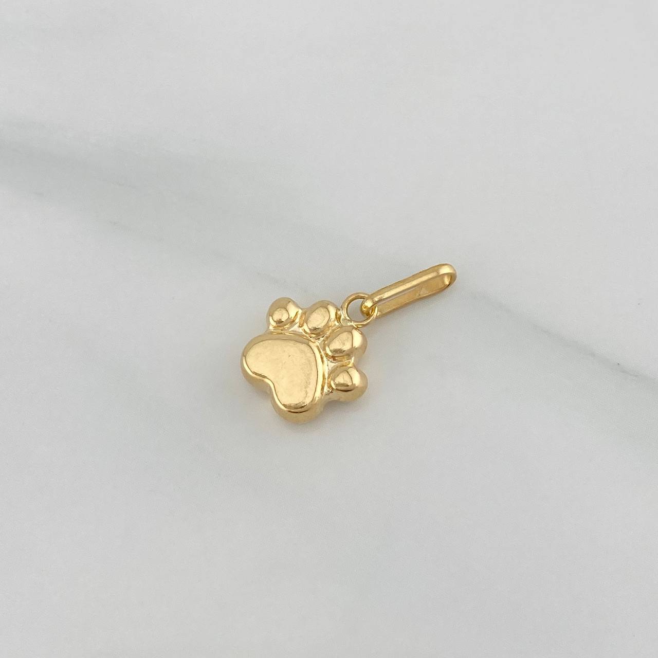 Dije Huella 0.65 g / 1.9 cm Oro Amarillo 18K